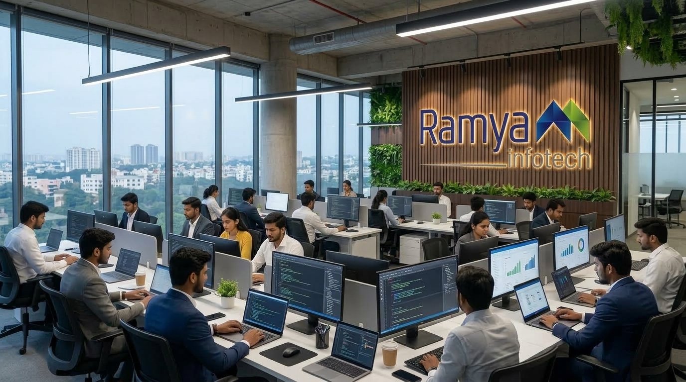 Ramya Infotech Team & Workspace in Secunderabad